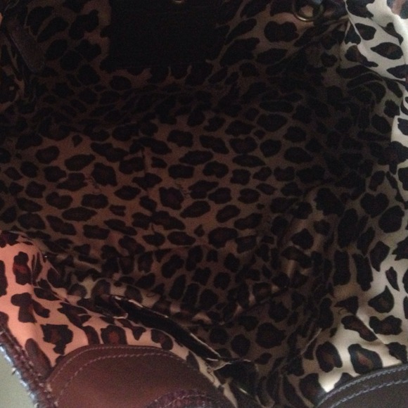 Authentic Dark Brown Python Coach Hobo - Picture 3 of 4