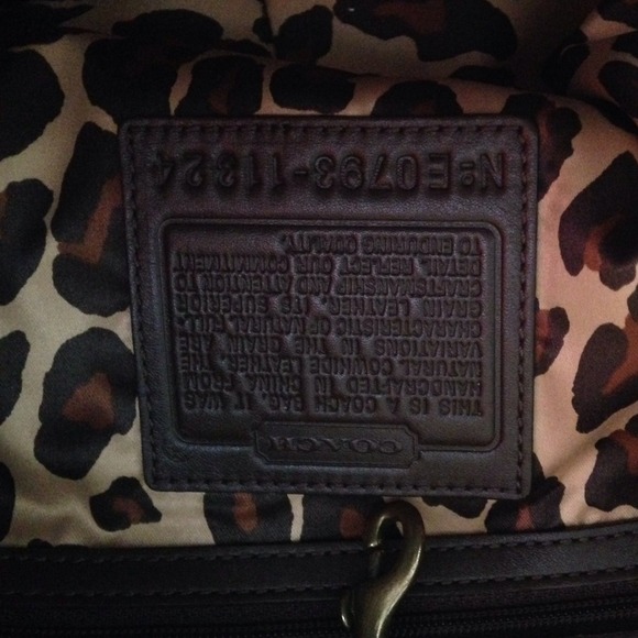 Authentic Dark Brown Python Coach Hobo - Picture 4 of 4