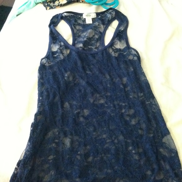 Lace tank
