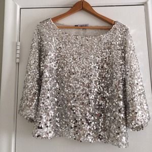 SOLD-Sequin top