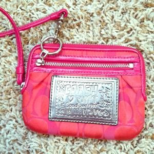 Coach wallet wristlet
