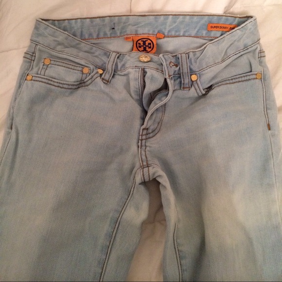Light Wash Tory Burch Jeans