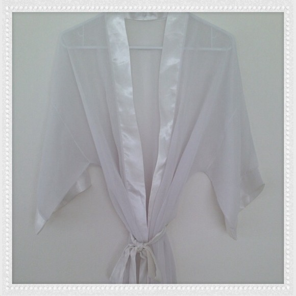 🌙Sheer Chiffon Short Robe 🌙