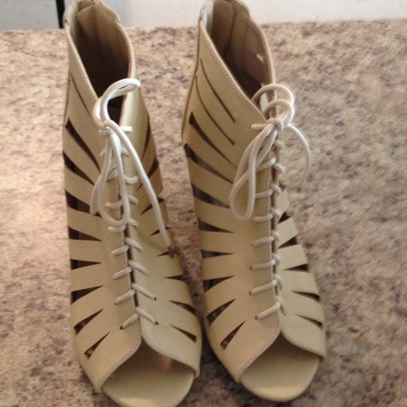 Butternut wedge sandals.