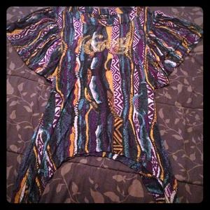 Coogi tunic top