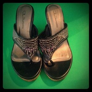 Chinese Laundry slip on wedge