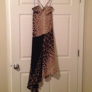 Just Cavalli leopard gown