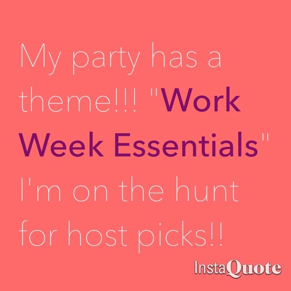 Work week essentials!!!