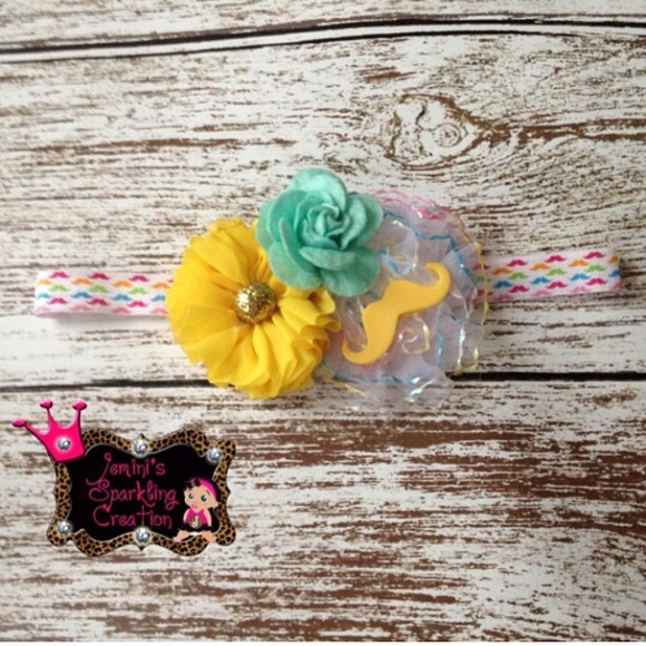 Mustache Headband