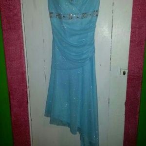 Turquoise dress