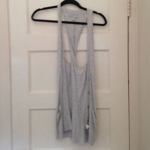 Gray Cotton Vest