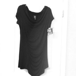 Black Short Sleeve Tunic NWT