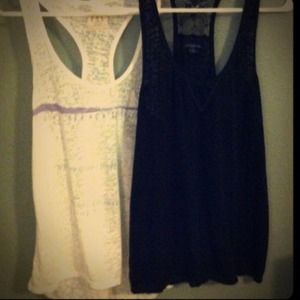 3 AE tanks & sequin anchor tank