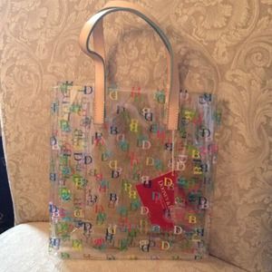 Dooney and Bourke clear lunch bag