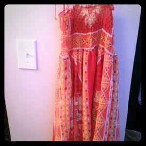 Multicolored sun dress