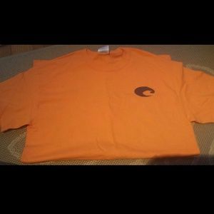 Costa del mar orange tshirt never worn/washed