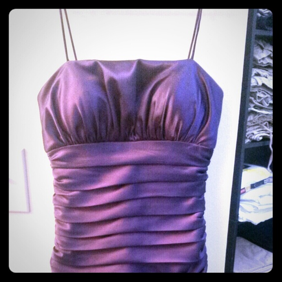 Purple Aspeed Cocktail Dress