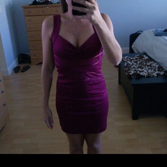 Xoxo burgundy dress
