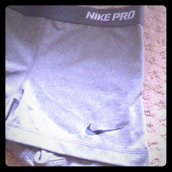 Nike Pro grey shorts (XS)