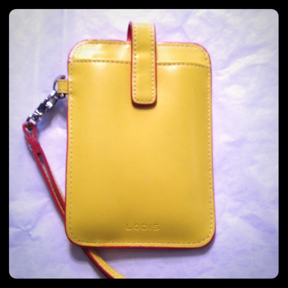 Lodis brand wristlet