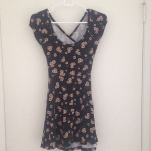 BRANDY MELVILLE sunflower skater dress