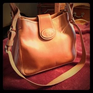 Authentic Vintage leather Dooney & Bourke handbag