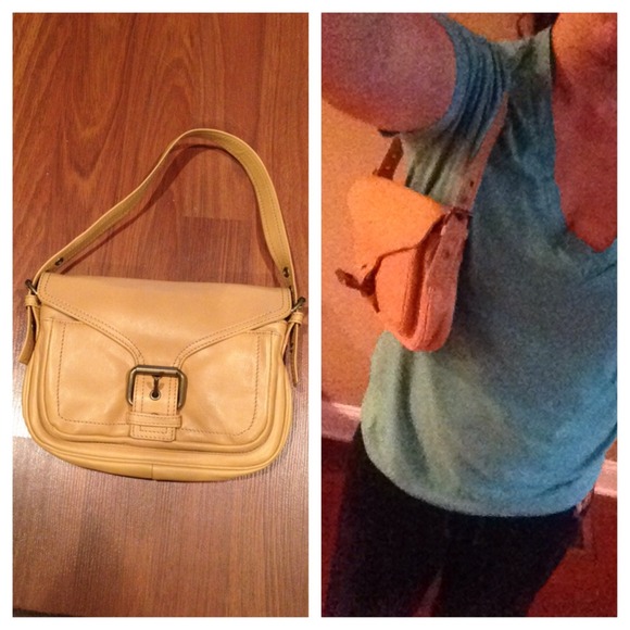 NWOT Marc Jacobs mustard yellow leather should bag