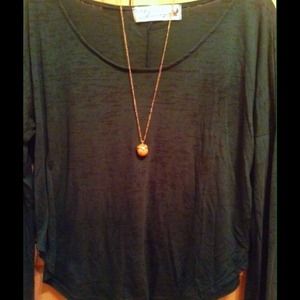 💚Hunter Green Crop Top💚