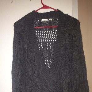 Gray sweater