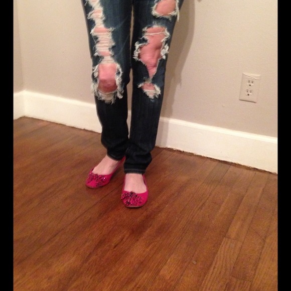 Decree skinny destroyed ripped jeans - Picture 3 of 4