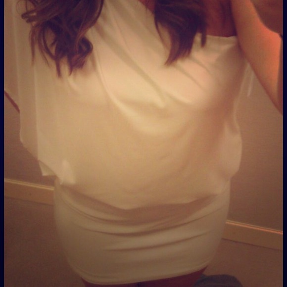 Pearl white dress