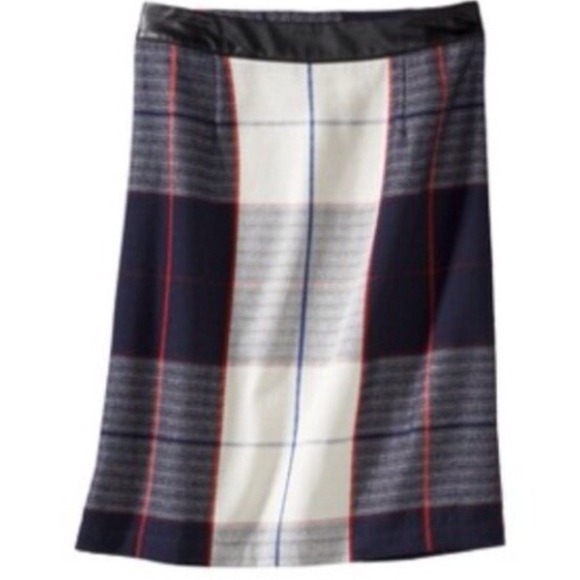 Merona Skirts - New Blue & White Plaid Skirt Merona Skirts - New Blue & White Plaid Skirt