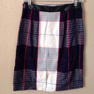 Merona Skirts - New Blue & White Plaid Skirt Merona Skirts - New Blue & White Plaid Skirt