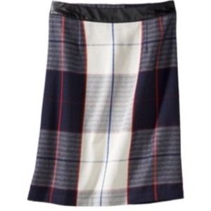 Merona Skirts - New Blue & White Plaid Skirt Merona Skirts - New Blue & White Plaid Skirt
