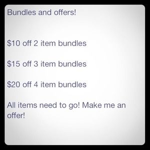 💲💰 Bundles and offers 💰💲