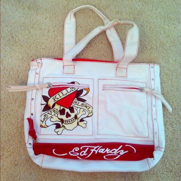 Ed Hardy Tote Bag