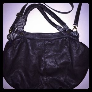 American Eagle large grey satchel