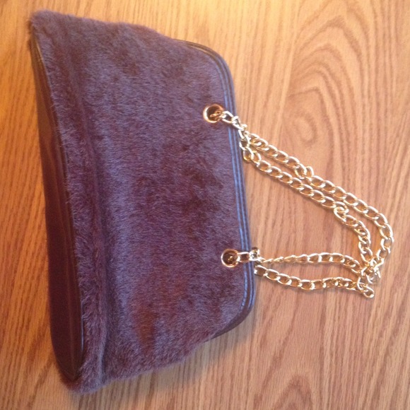 Brown mini purse!