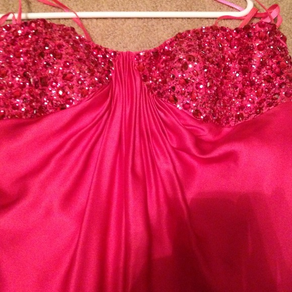 Pink ombré dress