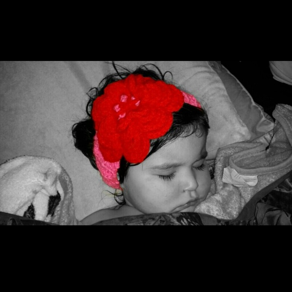 Crochet Flower headband