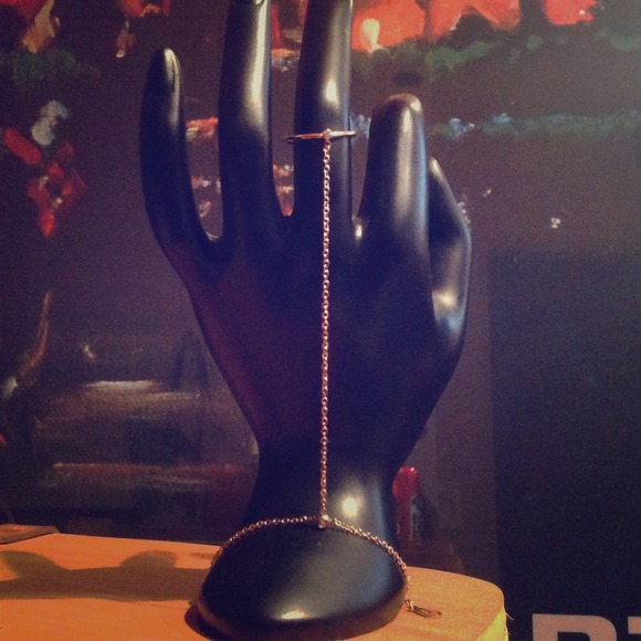 18k Rose Gold Chain Ring/Bracelet Connector