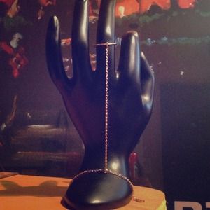 18k Rose Gold Chain Ring/Bracelet Connector