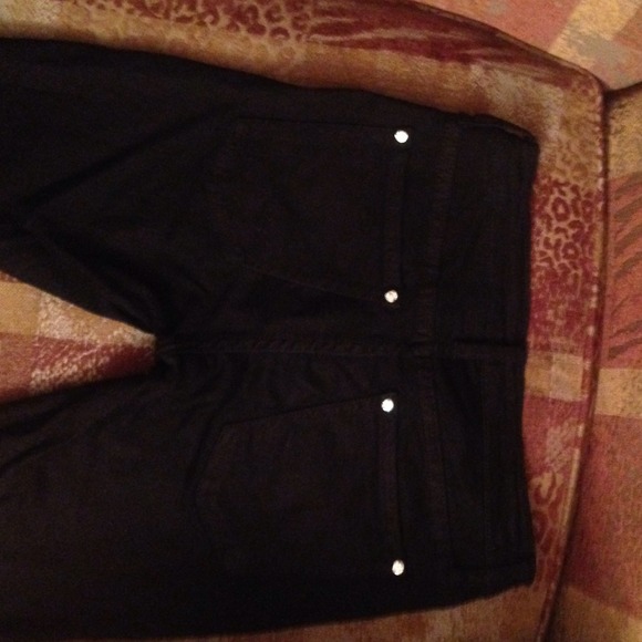 Bebe rhinestone black jeggings - Picture 2 of 2