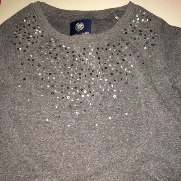 Adorable sparkle American Eagle Hoodie!