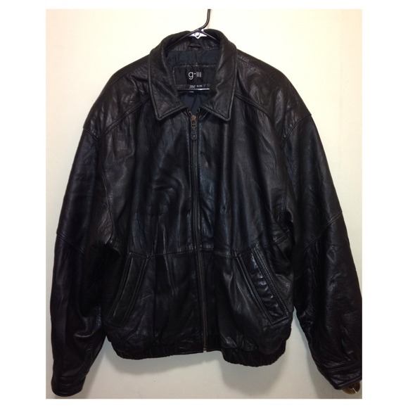 GIII leather jacket for men