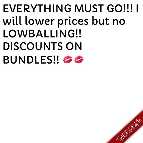 Everything must go!!