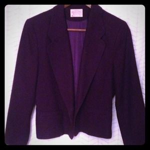 *Sold* VINTAGE Pendleton Wool Purple Blazer