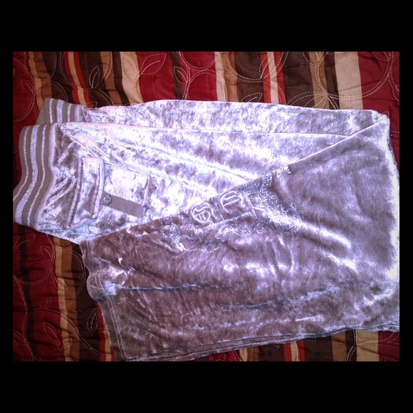 BCBG Velour Pants