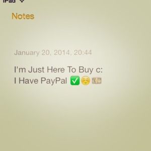 Just Here To Buy 👌