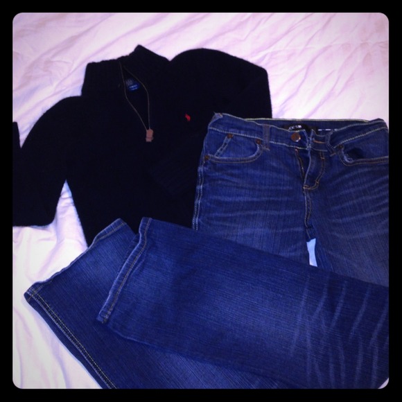 🎉🎊SOLD!!🎉🎊Boys Ralph Lauren swtr Joe's Jeans